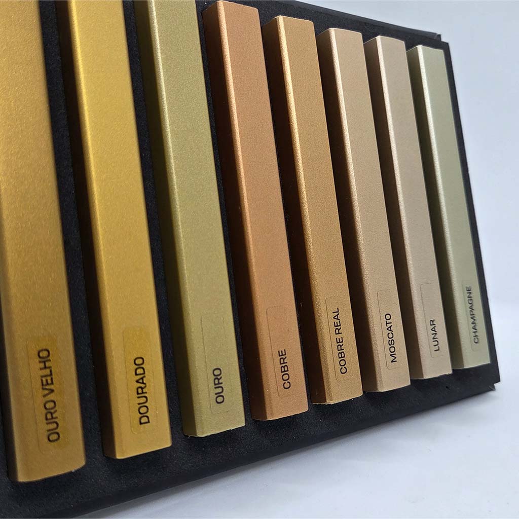 Catálogo de Cores Metalizadas