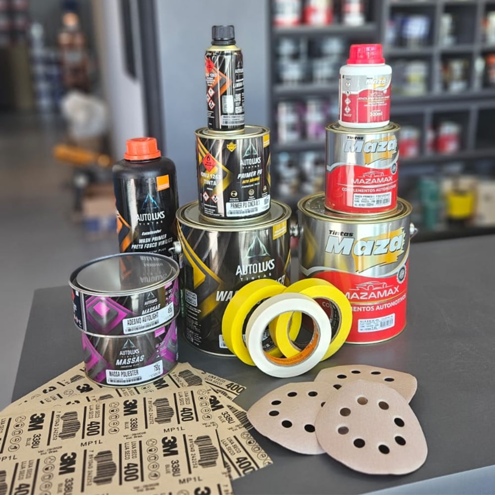 Produtos para pintura automotiva