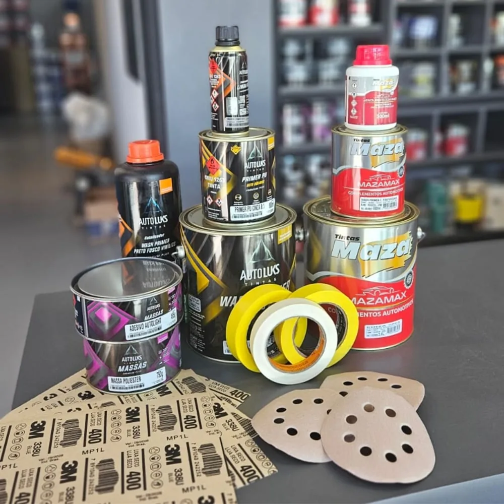 Produtos para pintura automotiva