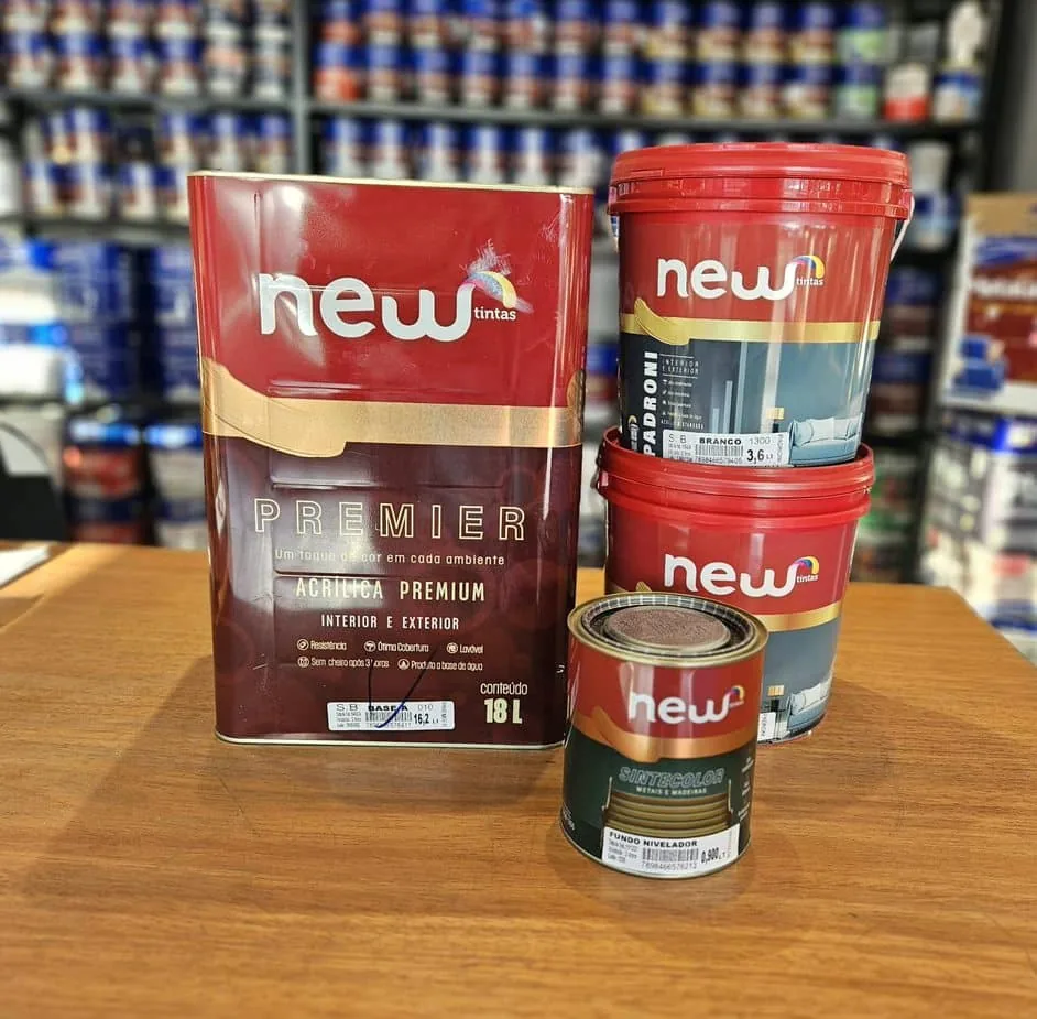 Tintas New Premier e Zagonel